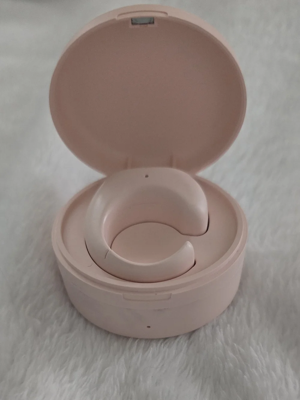 Wireless Finger Remote Scrolling with Charging Case - Pink
